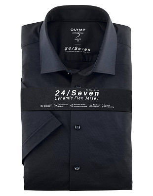 Сорочка мужская трикотажная OLYMP Level Five 24/7, body fit