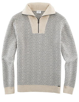 Свитер мужской Olymp на молнии, body fit | купить в интернет-магазине Olymp-Men