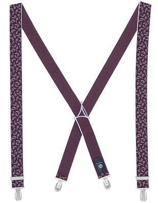 Подтяжки Lindenmann принт белые огурцы | купить в интернет-магазине Olymp-Men