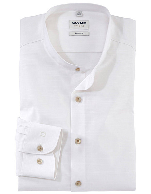Рубашка мужская OLYMP, body fit, воротник стойка | купить в интернет-магазине Olymp-Men