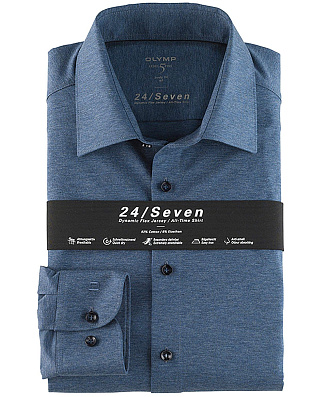 Трикотажная сорочка Olymp 24/7, body fit | купить в интернет-магазине Olymp-Men