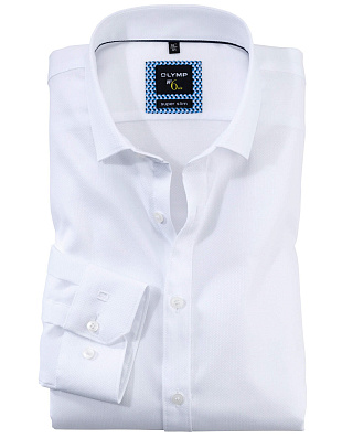 Мужская классическая рубашка OLYMP №6, супер слим | купить в интернет-магазине Olymp-Men