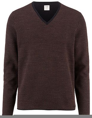 Пуловер OLYMP с V-образным вырезом | купить в интернет-магазине Olymp-Men