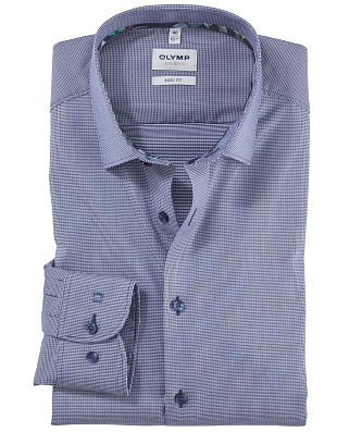 Сорочка мужская OLYMP, body fit, фактурная ткань | купить в интернет-магазине Olymp-Men