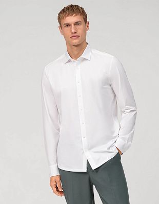 Трикотажная рубашка OLYMP 24-7, body fit | купить в интернет-магазине Olymp-Men