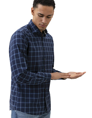Рубашка в клетку Olymp Smart Casual, body fit | купить в интернет-магазине Olymp-Men