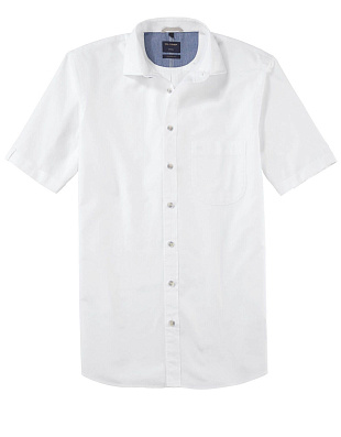 Рубашка мужская белая OLYMP Casual, modern fit