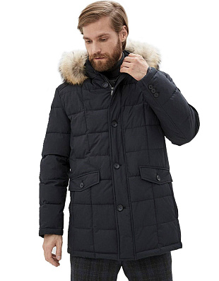 Куртка-пуховик BAZIONI стеганая с капюшоном | купить в интернет-магазине Olymp-Men Куртка-пуховик BAZIONI стеганая с капюшоном | купить в интернет-магазине Olymp-Men