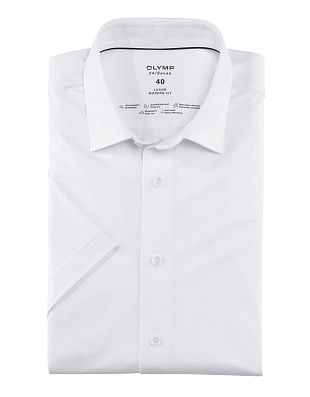 Рубашка трикотажная однотонная OLYMP Luxor, modern fit