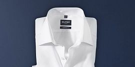 OLYMP Luxor — №1 среди белых рубашек без глажки по версии Stern