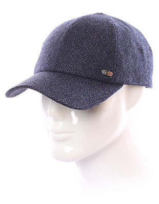 Бейсболка синяя мужская Bersar шерстяная с ушками | купить в интернет-магазине Olymp-Men