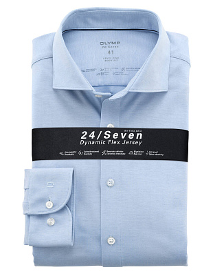 Рубашка трикотажная OLYMP Level Five 24/7, body fit | купить в интернет-магазине Olymp-Men