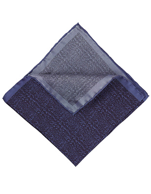 Платок в карман пиджака Olymp из синего шёлка | купить в интернет-магазине Olymp-Men