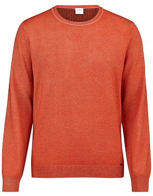 Джемпер мужской Olymp однотонный, body fit | интернет-магазин Olymp-Men