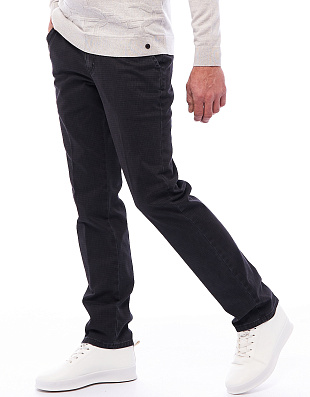 Брюки мужские теплые Club Of Comfort из хлопка в клетку | купить в интернет-магазине Olymp-Men