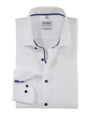 Сорочка классическая белая OLYMP Level Five, body fit | купить в интернет-магазине Olymp-Men