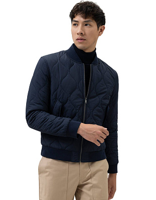 Жакет бомбер Olymp стёганый на молнии, body fit | купить в интернет-магазине Olymp-Men