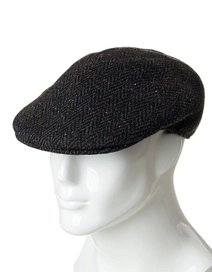 Кепка мужская коричневая в елочку Bersar | купить в интернет-магазине Olymp-Men