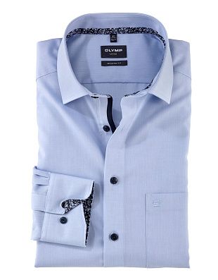 Сорочка мужская OLYMP Luxor, modern fit, на рост до 176 | купить в интернет-магазине Olymp-Men