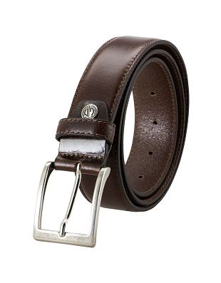 Ремень Lindenmann классический с отстрочкой длинный от 120 см мужские | купить в интернет-магазине Olymp-Men