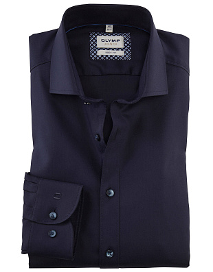 Рубашка классическая OLYMP длинный рукав, body fit | купить в интернет-магазине Olymp-Men