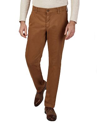 Брюки мужские коричневые хлопковые Club Of Comfort | купить в интернет-магазине Olymp-Men
