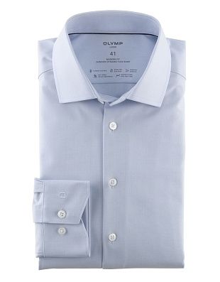 Рубашка климат-контроль OLYMP Luxor 24/7, modern fit на высокий рост | купить в интернет-магазине Olymp-Men