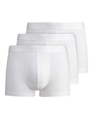 Трусы боксеры белые мужские Olymp, комплект, 3 шт. | купить в интернет-магазине Olymp-Men