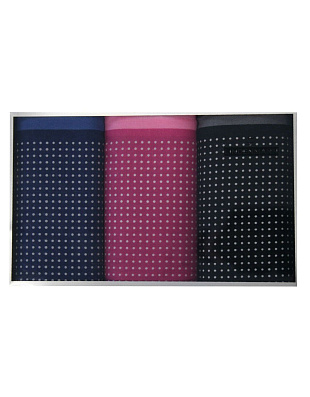 Платки носовые цветные в мелкую точку, 3 шт. | купить в интернет-магазине Olymp-Men