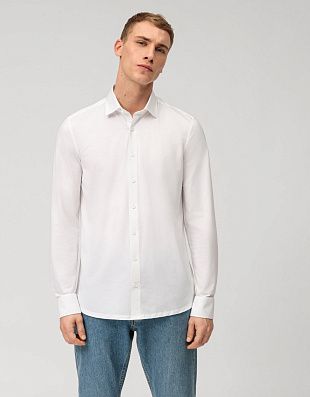 Рубашка трикотажная OLYMP 24/7 body fit, рост >186 | купить в интернет-магазине Olymp-Men