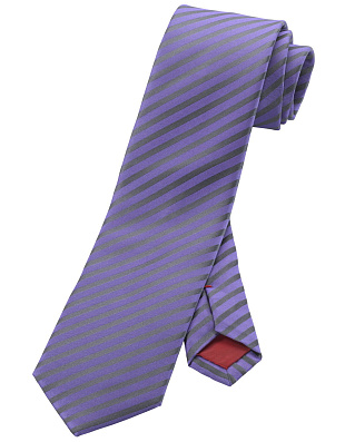Галстук Olymp фиолетовый в полоску, 7 см | купить в интернет-магазине Olymp-Men