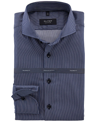 Рубашка классическая мужская в полоску Signature