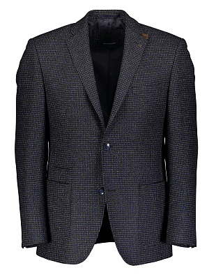 Пиджак мужской из шерсти в клетку Roy Robson с карманами, modern fit | купить в интернет-магазине Olymp-Men