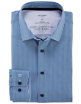Рубашка трикотажная OLYMP Luxor 24/7, modern fit | купить в интернет-магазине Olymp-Men