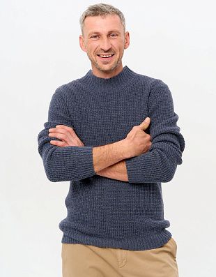 Свитер мужской Signature вязаный с кашемиром | купить в интернет-магазине Olymp-Men