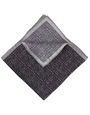 Платок в карман пиджака Olymp из серого шёлка | купить в интернет-магазине Olymp-Men