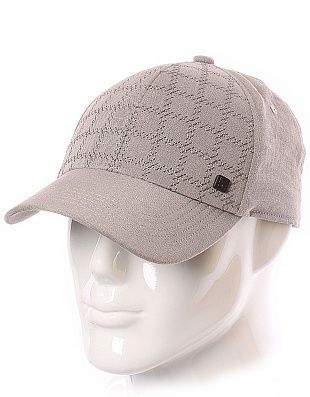 Бейсболка мужская бежевая льняная Bersar | купить в интернет-магазине Olymp-Men