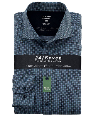 Рубашка трикотажная OLYMP Level Five 24/7, body fit | купить в интернет-магазине Olymp-Men