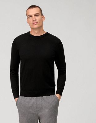 Джемпер мужской OLYMP, шерсть с шёлком, body fit | интернет-магазин Olymp-Men