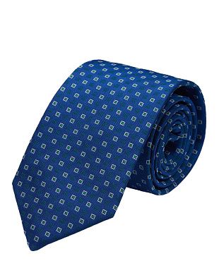 Галстук удлиненный Bernd Hennes в клетку, широкий, 8,5 см | купить в интернет-магазине Olymp-Men