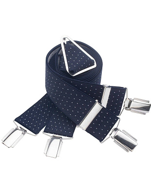 Подтяжки Lindenmann в белую крапинку | купить в интернет-магазине Olymp-Men