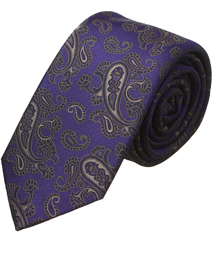 Галстук мужской с рисунком пейсли Bernd Hennes | купить в интернет-магазине Olymp-Men