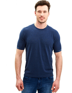 Джемпер мужской с коротким рукавом Gratude | интернет-магазин Olymp-Men