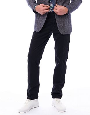 Брюки мужские темно-синие Club Of Comfort из хлопка в клетку | купить в интернет-магазине Olymp-Men