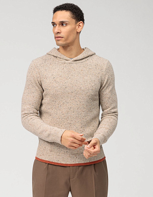 Толстовка вязаная мужская OLYMP с капюшоном, modern fit | купить в интернет-магазине Olymp-Men