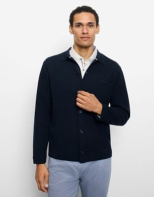 Кардиган мужской вязаный на пуговицах с карманом Olymp | купить в интернет-магазине Olymp-Men