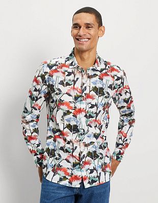 Рубашка мужская цветная OLYMP Casual | купить в интернет-магазине Olymp-Men