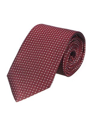 Галстук удлиненный Bernd Hennes в мелкую точку, 8,5 см | купить в интернет-магазине Olymp-Men