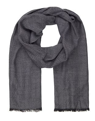 Шарф серый Lindenmann шерстяной | купить в интернет-магазине Olymp-Men