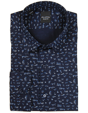 Сорочка мужская PLATIN Slim Fit, артикул 2320UF-PLT